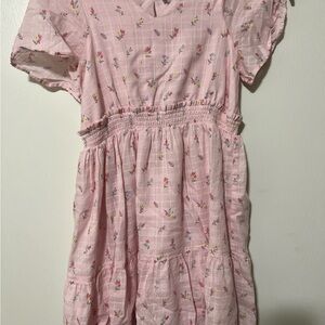Falls Creek Pink Floral Kids Dress